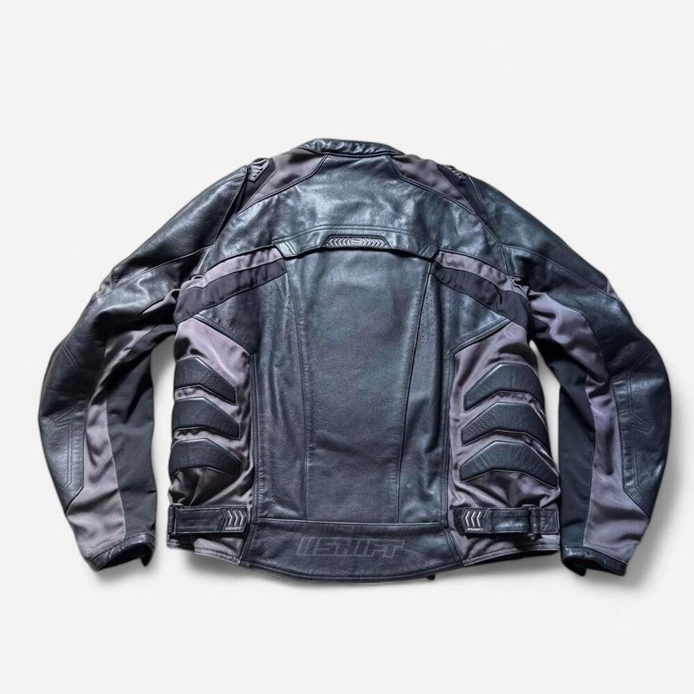 Shift Racing Leather Motorcycle Jacket - Picture 2 of 7